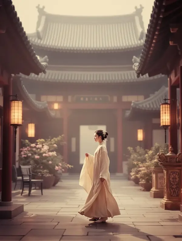 《废柴嫡女要翻天》短剧封面，古装题材，被家族除名那天，她带走了半座城的账本